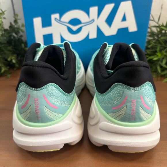 Hoka Women's Bondi 9 Cushioned Road Running Shoes Size 6 - Picture 6 of 9